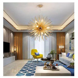 Dandelion Chandelier Nordic Spark Ball Starburst Sputnik Modern Contemporary Art